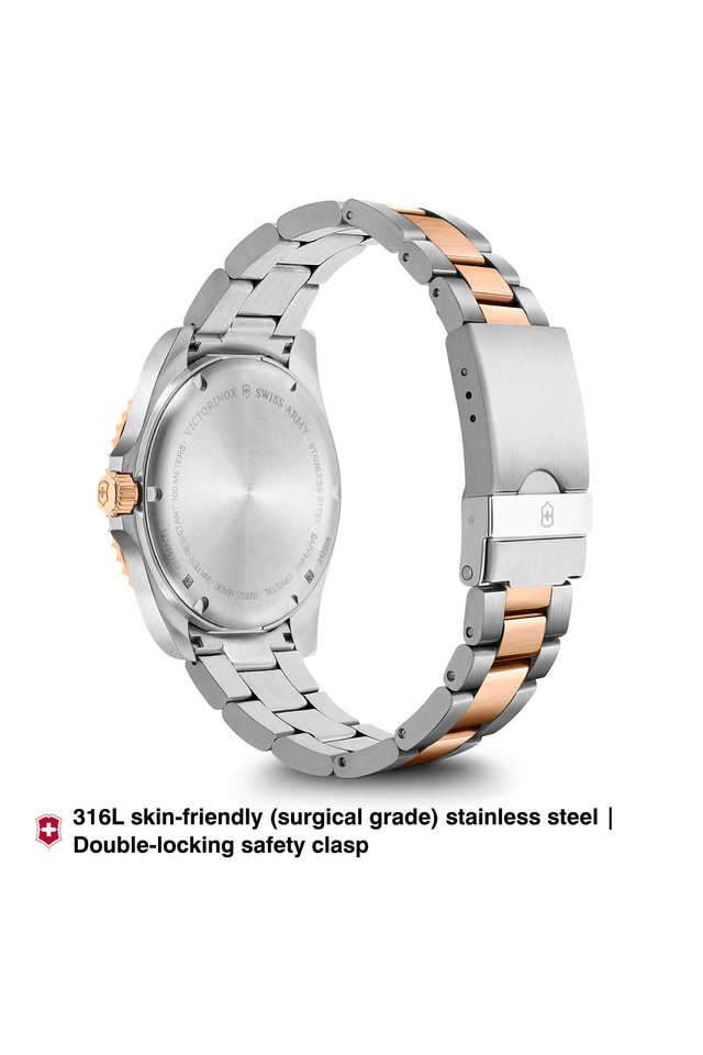 Maverick-43-mm-Green-Dial-Stainless-Steel-Analogue-Watch-for-Men---242008