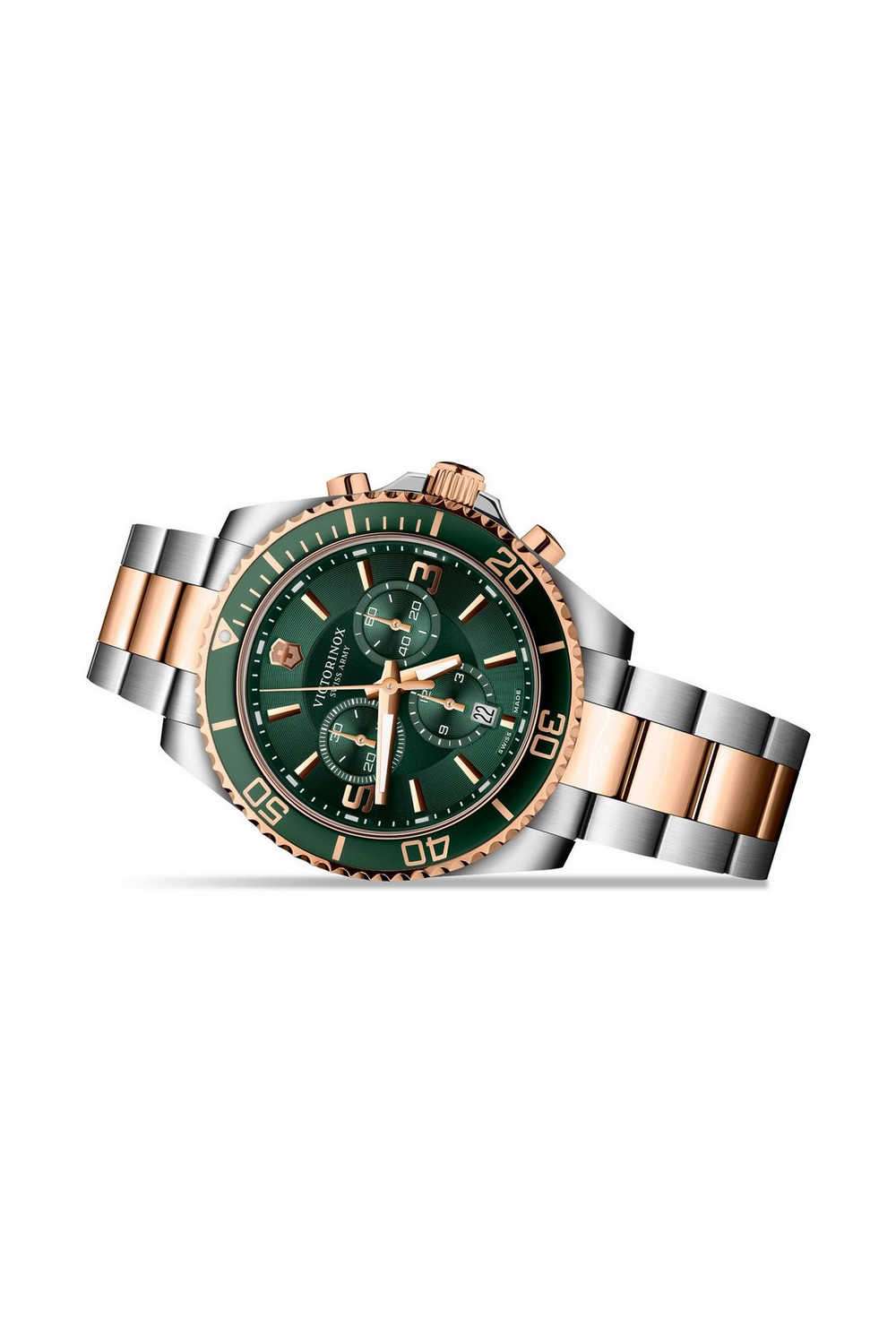 GreenMeInfo Buy Victorinox green Men's Chronograph Quartz Watch - Green Dial