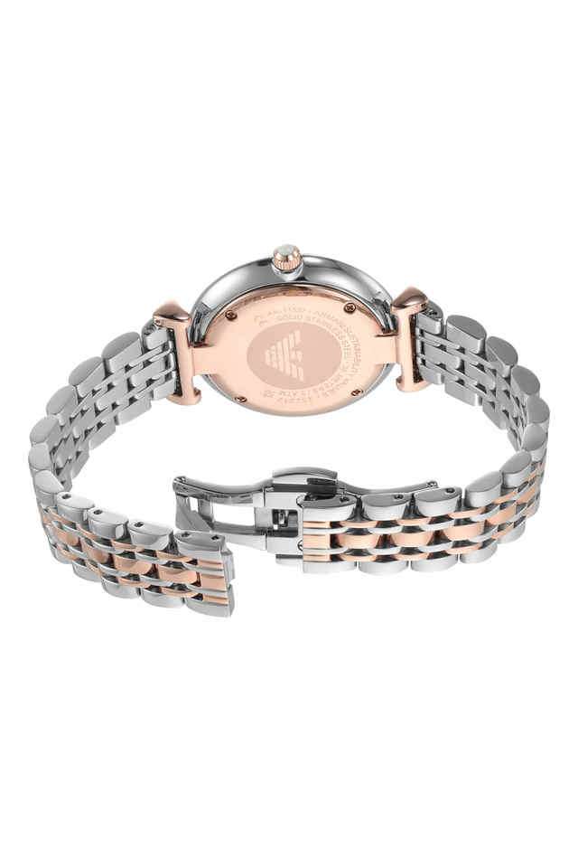 Quartz-32-mm-Silver-Dial-Stainless-Steel-Analogue-Wrist-Watch-for-Women---AR11537