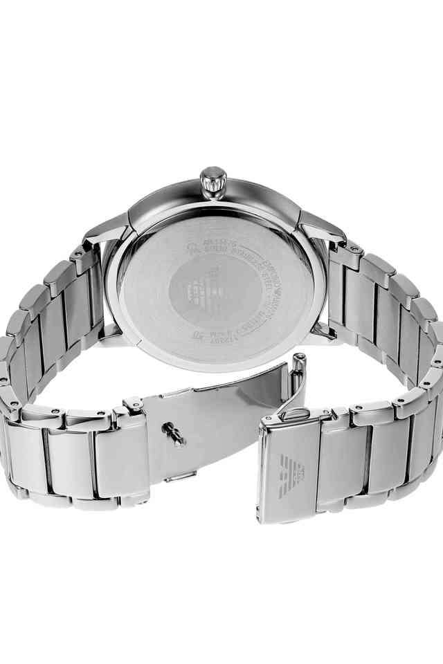 Quartz-43-mm-Green-Dial-Stainless-Steel-Analogue-Wrist-Watch-for-Men---AR11575