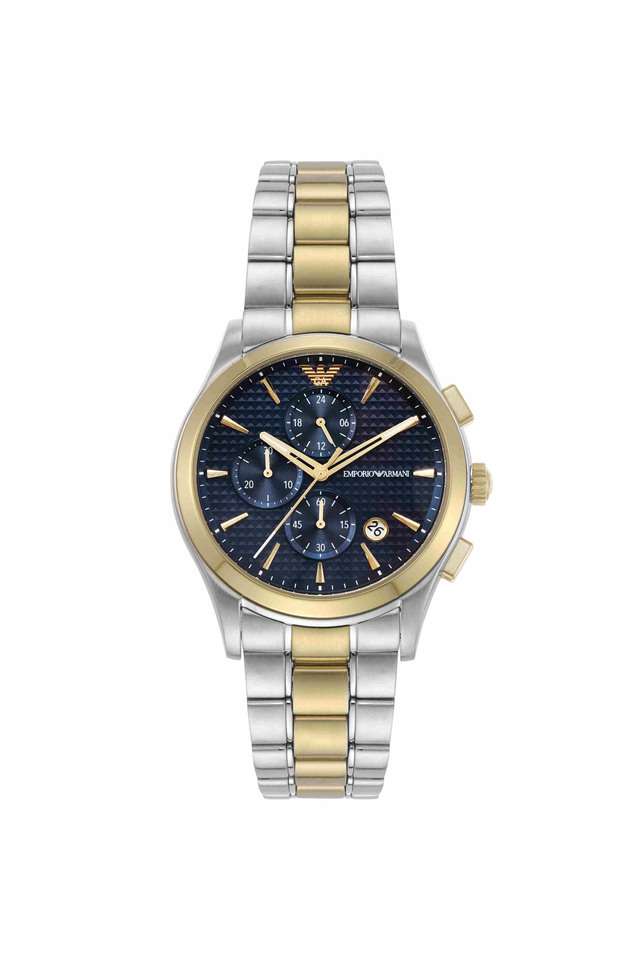 Quartz-42-mm-Blue-Dial-Stainless-Steel-Chronograph-Wrist-Watch-for-Men---AR11579