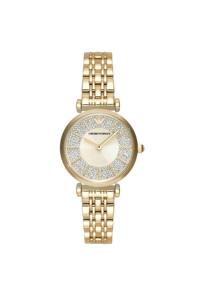 Quartz-32-mm-Beige-Dial-Stainless-Steel-Analogue-Wrist-Watch-for-Women---AR11608
