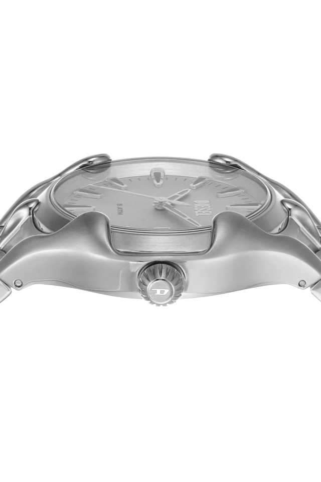 Buy DIESEL Silver Vert 44 mm Silver Dial Stainless Steel Analogue
