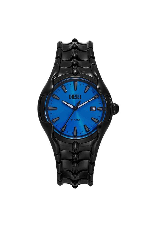 Vert-44-mm-Blue-Dial-Stainless-Steel-Analogue-Wrist-Watch-for-Men---DZ2198