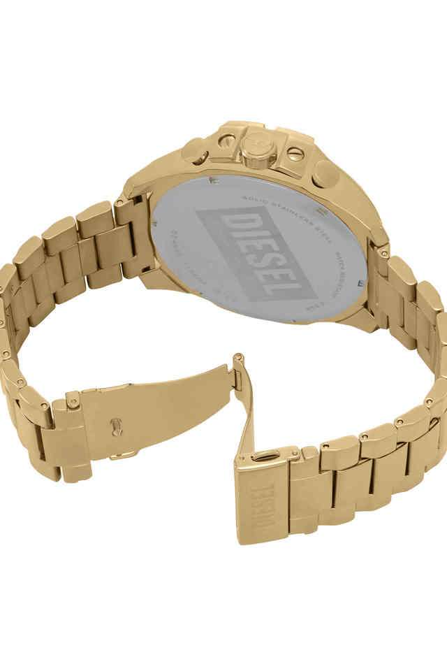 Mega-Chief-51-mm-White-Dial-Stainless-Steel-Chronograph-Wrist-Watch-for-Men---DZ4662