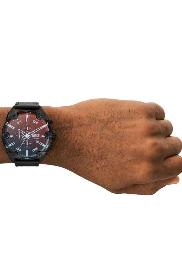 Buy DIESEL Multicolor Spiked Men's 49mm Chronograph Quartz Watch