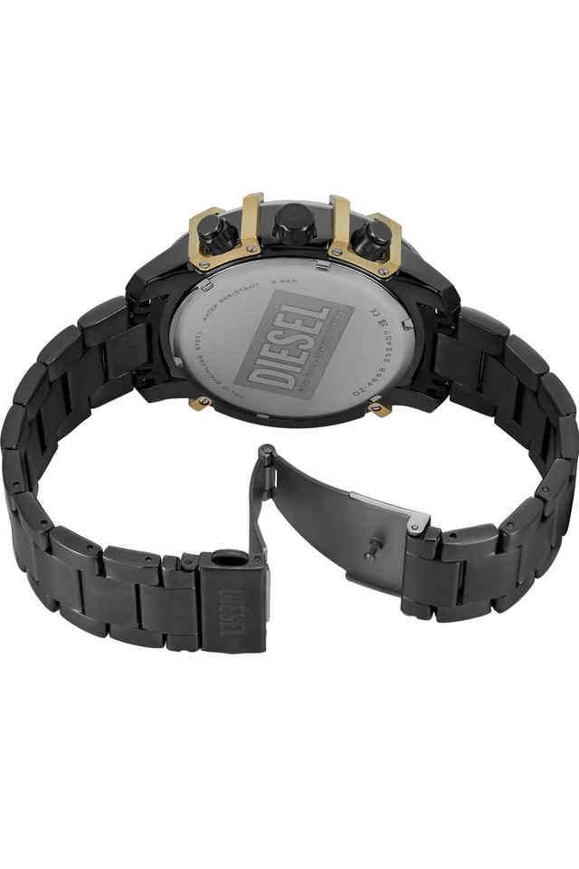 Griffed-48-mm-Grey-Dial-Stainless-Steel-Chronograph-Wrist-Watch-for-Men---DZ4668