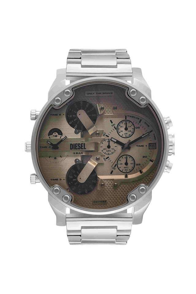 Mr.-Daddy-2-57-mm-White-Dial-Stainless-Steel-Chronograph-Wrist-Watch-for-Men---DZ7482