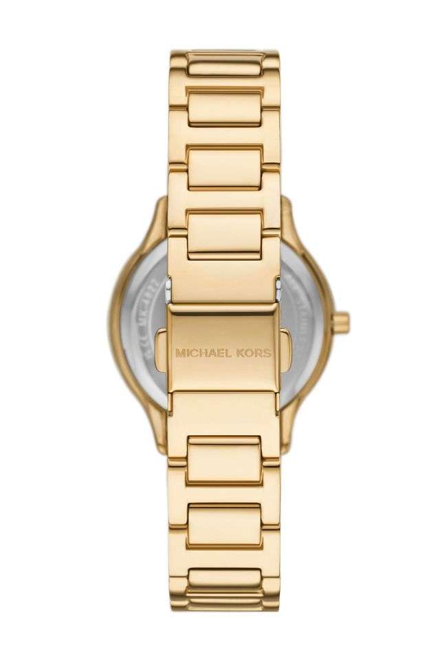 Sage-31-mm-White-Dial-Stainless-Steel-Analogue-Wrist-Watch-for-Women---MK4822