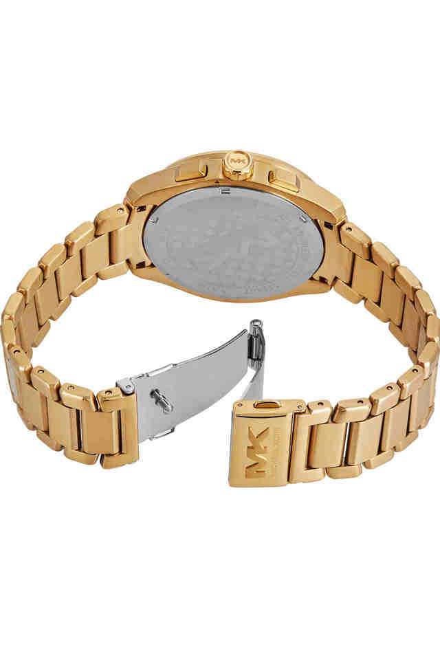 Accelerator-2-44-mm-Black-Dial-Stainless-Steel-Chronograph-Wrist-Watch-for-Men---MK9177