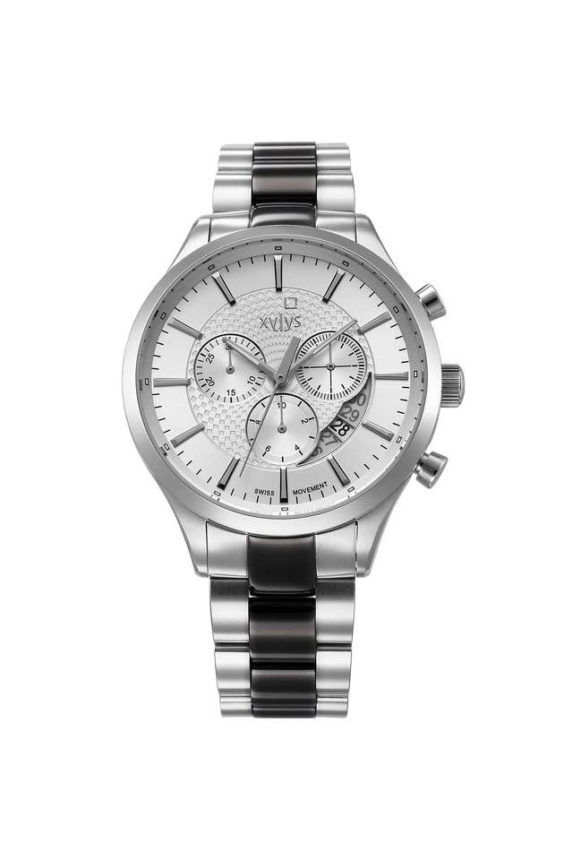 Triumph-43-mm-White-Dial-Stainless-Steel-Analogue-Watch-For-Men---40056KM02E
