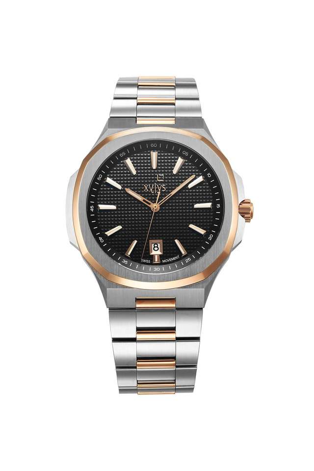 ojou Buy XYLYS NoColour Integra 44 mm Black Dial Stainless Steel