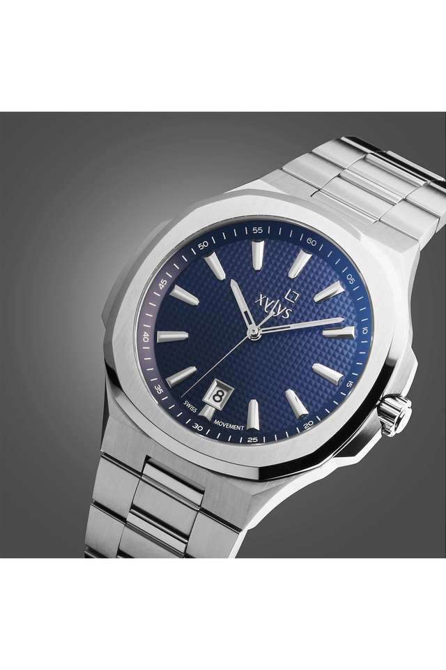 ojou Buy XYLYS NoColour Integra 44 mm Blue Dial Stainless Steel