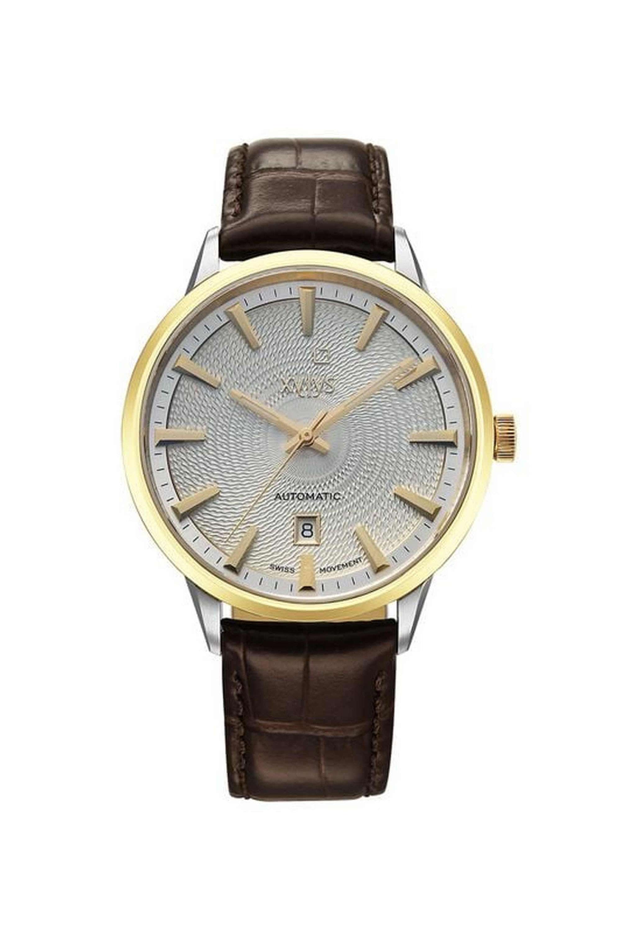 50-mm-Automatic-Analogue-Watch-For-Men-s---Silver-Dial-with-Silver-Stainless-Steel-Strap-(40060BL01E)
