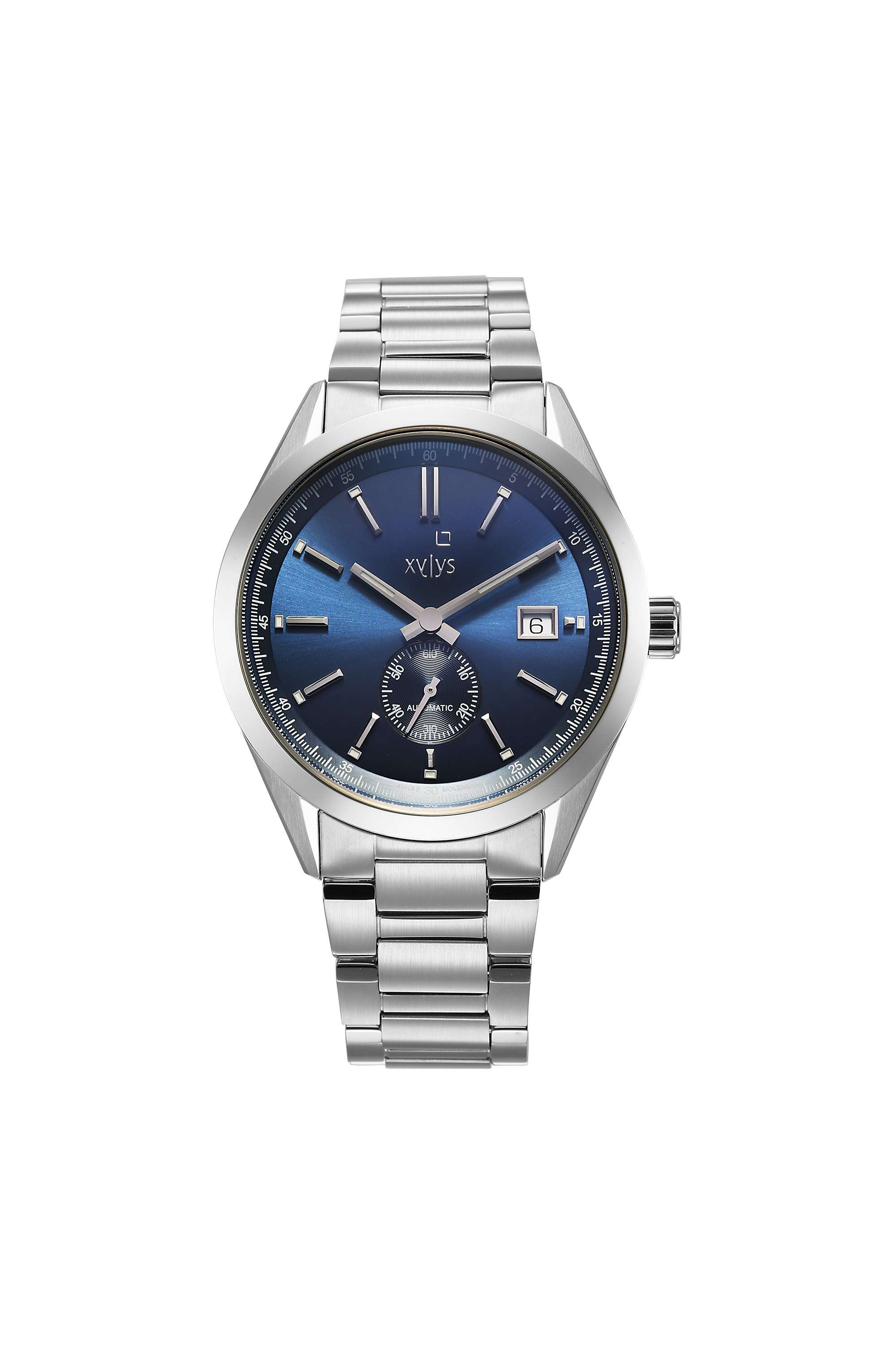 Xcelsior-42-mm-Blue-Dial-Metal-Analogue-Watch-For-Men---40061SM01E
