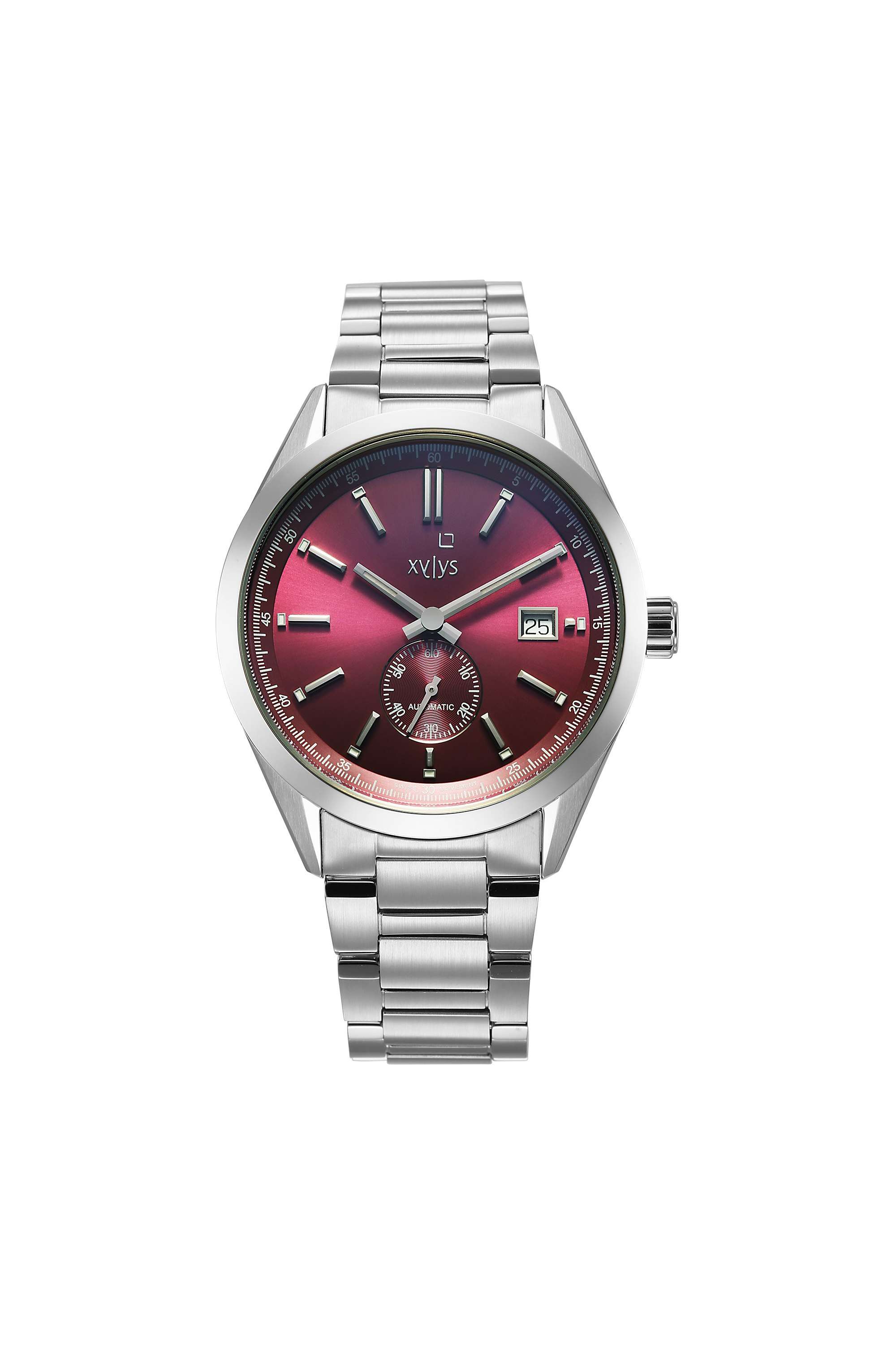 Xcelsior-42-mm-Red-Dial-Metal-Analogue-Watch-For-Men---40061SM03E