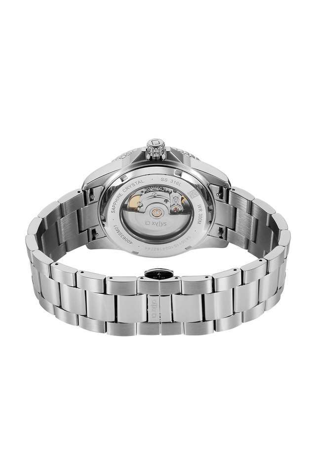 Xiphias-43-mm-Silver-Dial-Metal-Analogue-Wrist-Watch-for-Men---40063SM01E