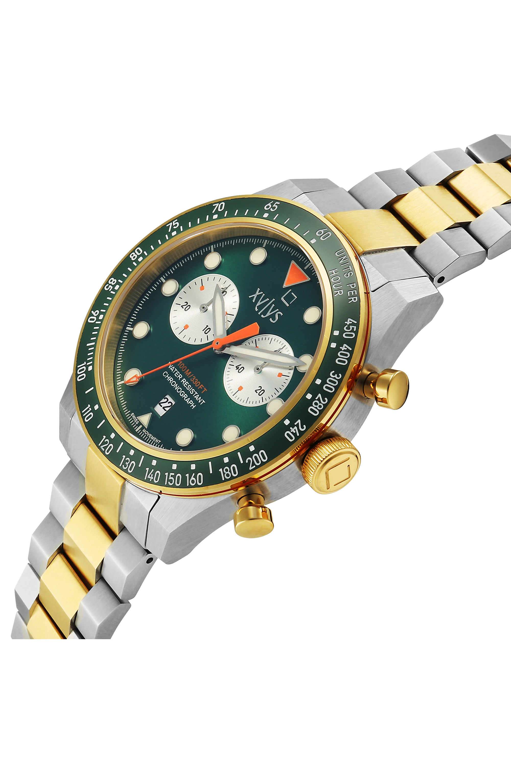 Buy XYLYS green Aurelius Green Dial Stainless Steel Analogue Watch
