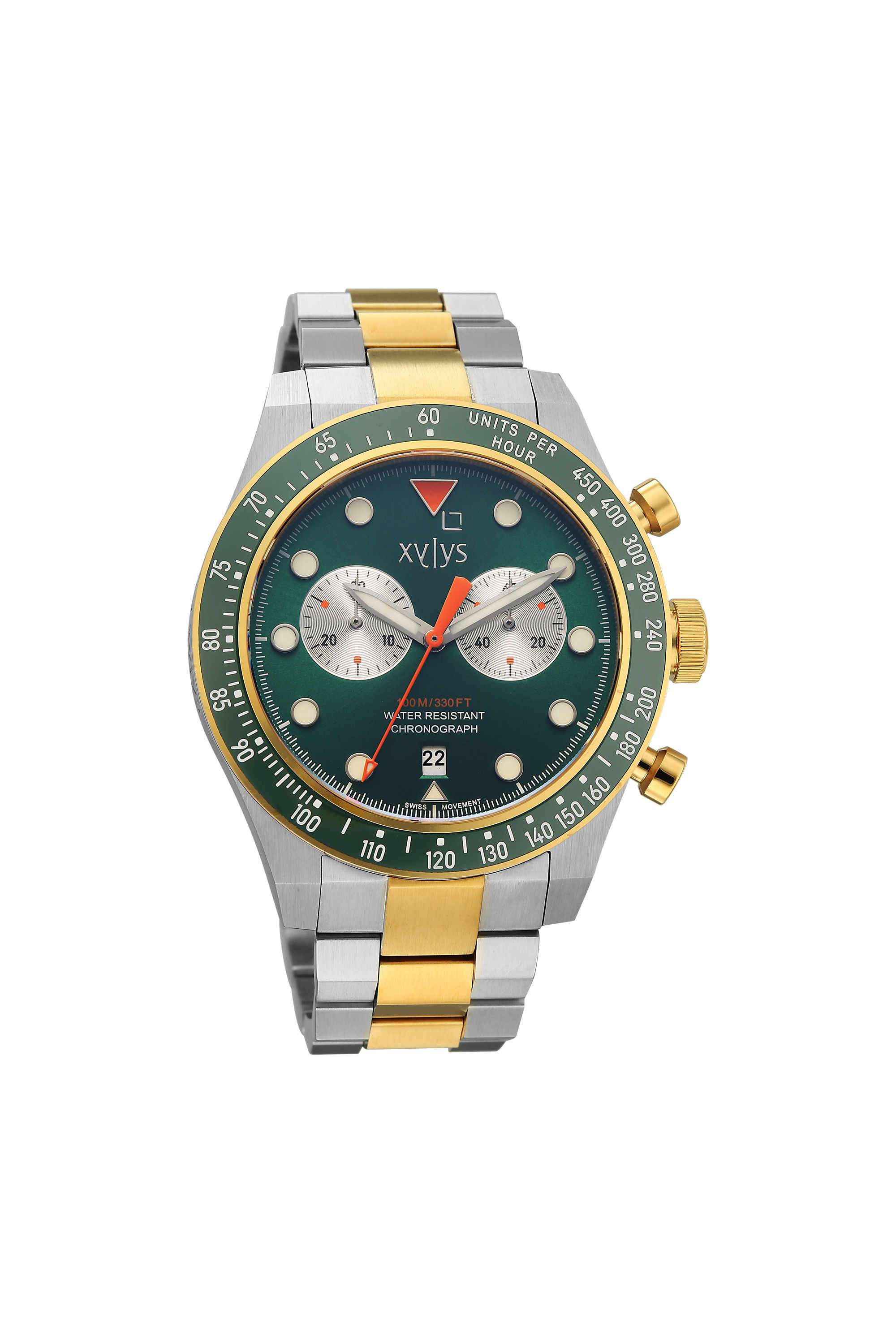 ウサピヨ、オル君 Buy XYLYS green Aurelius 42 mm Green Dial Stainless Steel Analogue