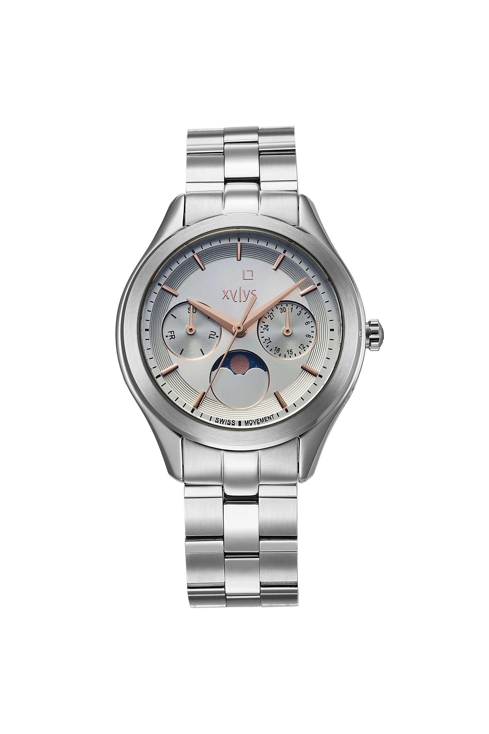 Amaris-35-mm-Turquoise-Dial-Stainless-Steel-Analogue-Watch-For-Women---45017SM02E
