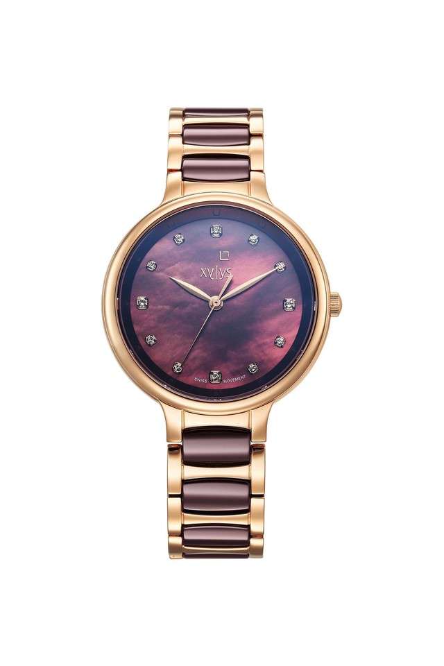 Melange-44x7.80x37-mm-Brown-Dail-Ceramic-Analogue-Watch-for-Women---45022KD01E