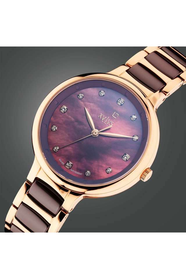 Melange-44x7.80x37-mm-Brown-Dail-Ceramic-Analogue-Watch-for-Women---45022KD01E