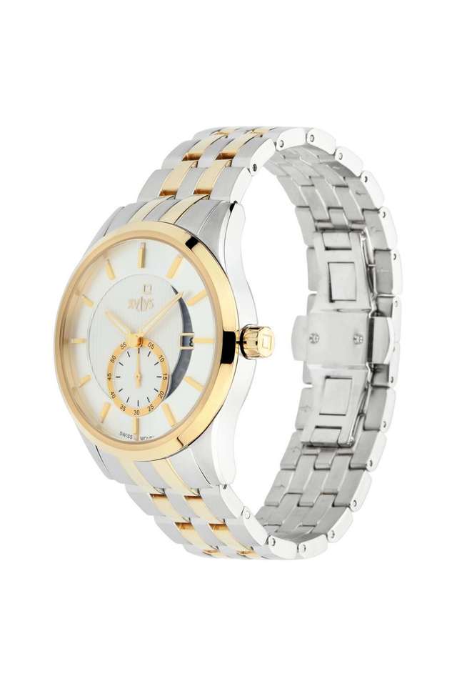 Buy XYLYS NoColour Swiss Quartz 49.20x10.80x42.00 mm Silver Dial