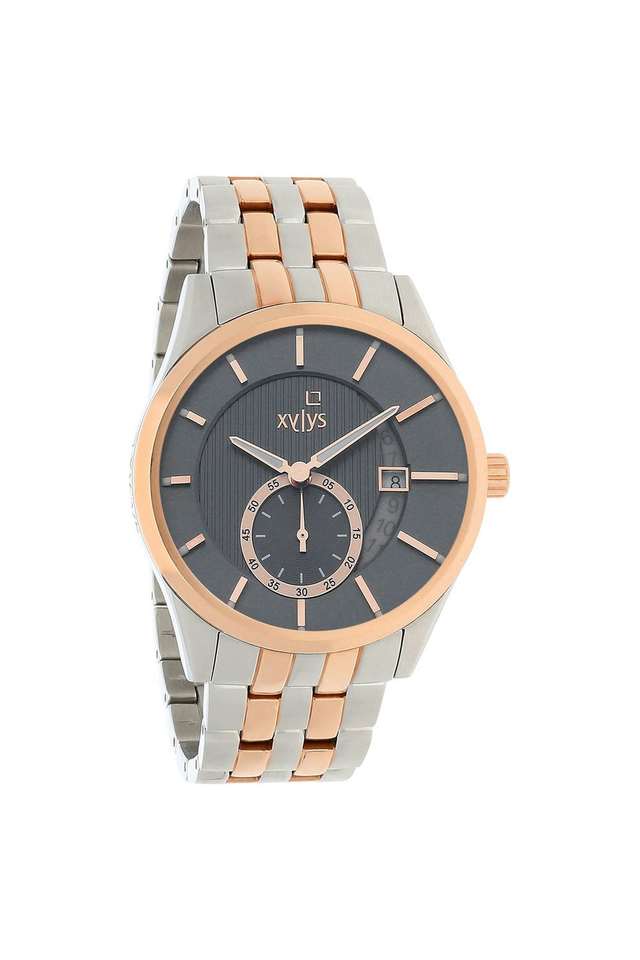 Buy XYLYS NoColour Swiss Quartz 49.20x10.80x42.00 mm Grey Dial