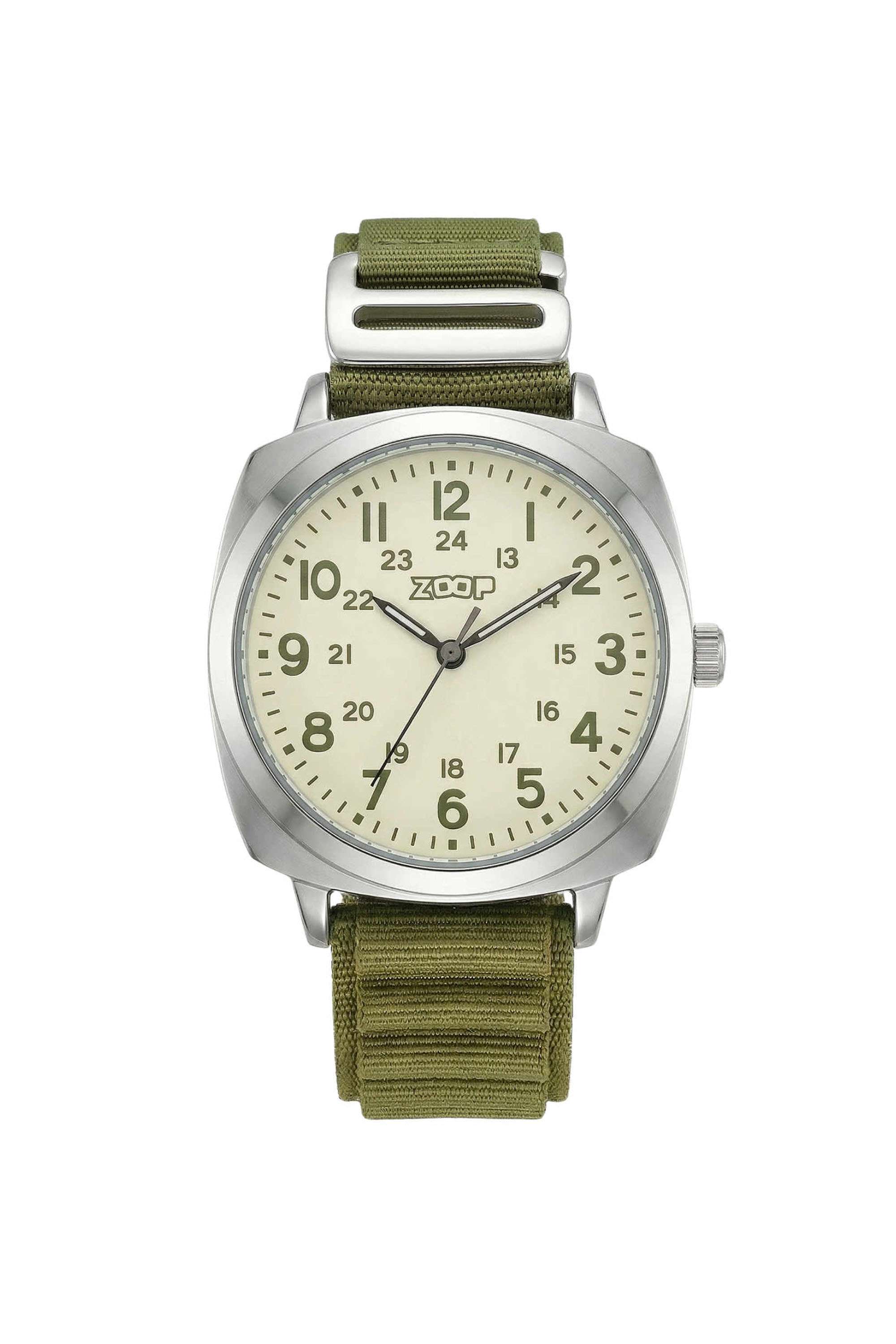 Alpine-44.5-mm-White-Dial-Nylon-Analogue-Watch-For-Unisex---16064SP01