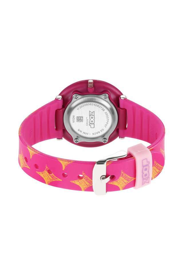 Fruit-Story-39-mm-Pink-Dial-Polyurethane-Analogue-Wrist-Watch-For-Unisex---26007PP07W