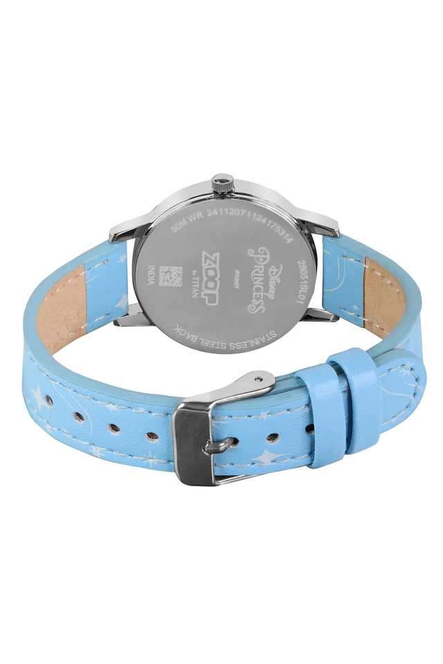 Princess-30.4-mm-Silver-Dial-Leather-Analogue-Unisex-Watch---26051SL01