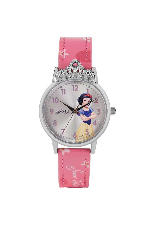 Princess-30.4-mm-Silver-Dial-Leather-Analogue-Unisex-Watch---26052SL01