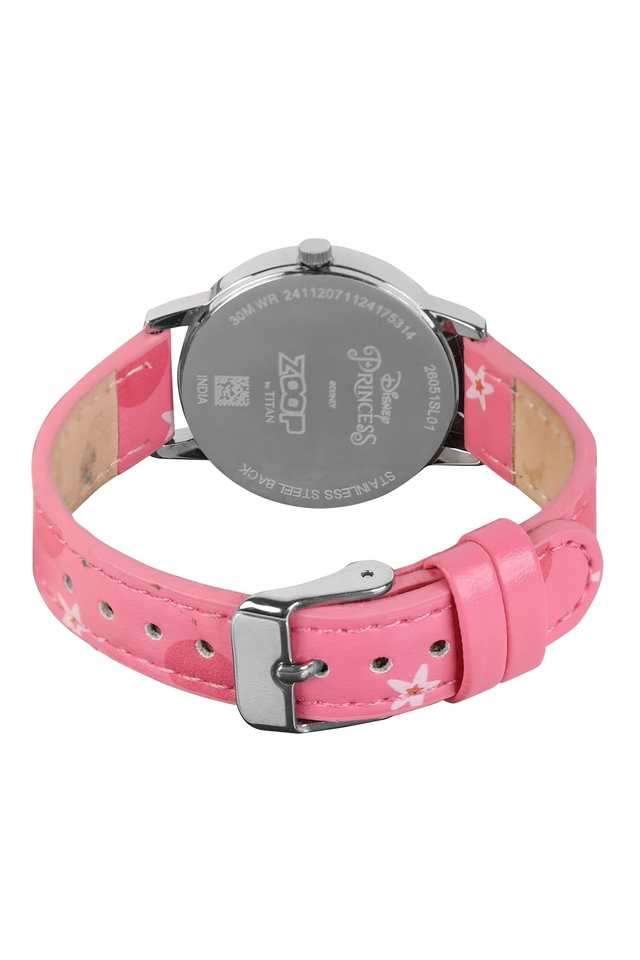 Princess-30.4-mm-Silver-Dial-Leather-Analogue-Unisex-Watch---26052SL01