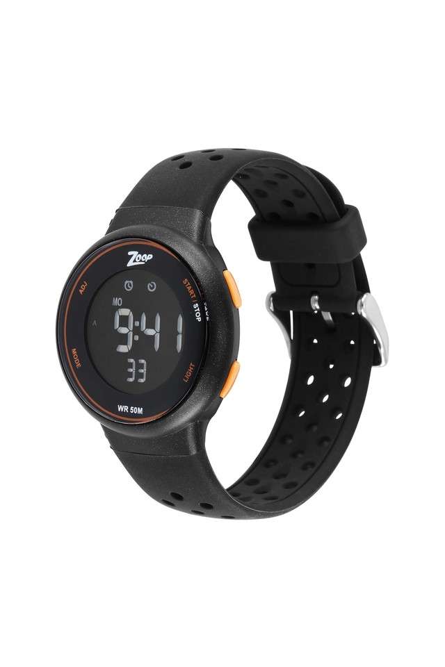 Kids-Unisex-Silver-Dial-Silicone-Digital-Watch