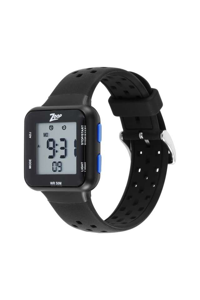 Kids-Unisex-Silver-Dial-Silicone-Digital-Watch