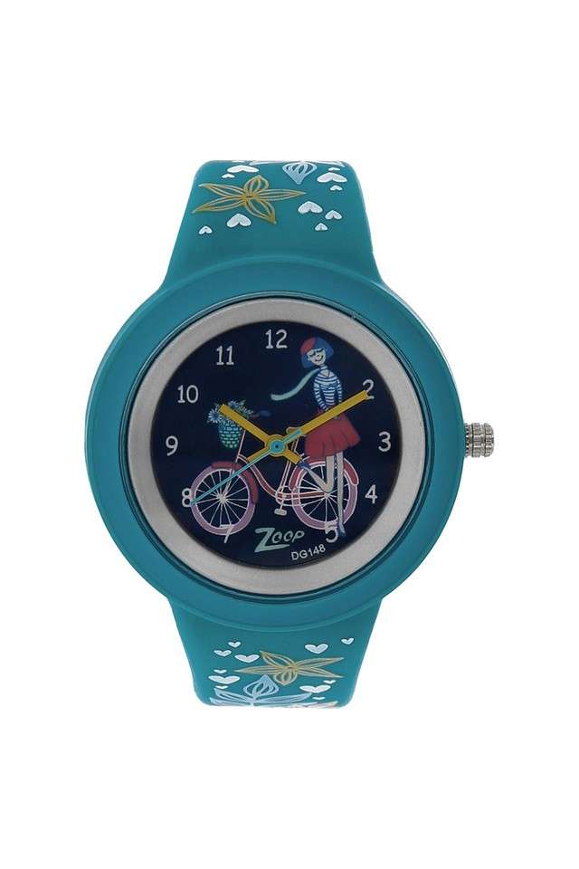 Buy Zoop NoColour Kids Girls 39 mm World Traveller Blue Dial