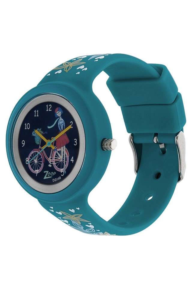 Buy Zoop NoColour Kids Girls 39 mm World Traveller Blue Dial