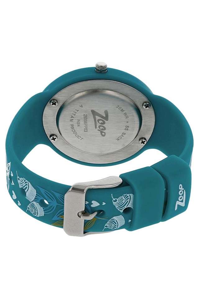 Buy Zoop NoColour Kids Girls 39 mm World Traveller Blue Dial