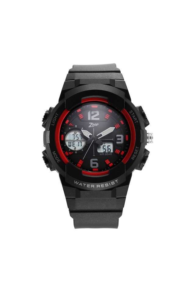 Kids-44.1-x-44.1-x-19-mm-Black-Dial-Plastic-Analog-Digital-Watch---26026PP03W