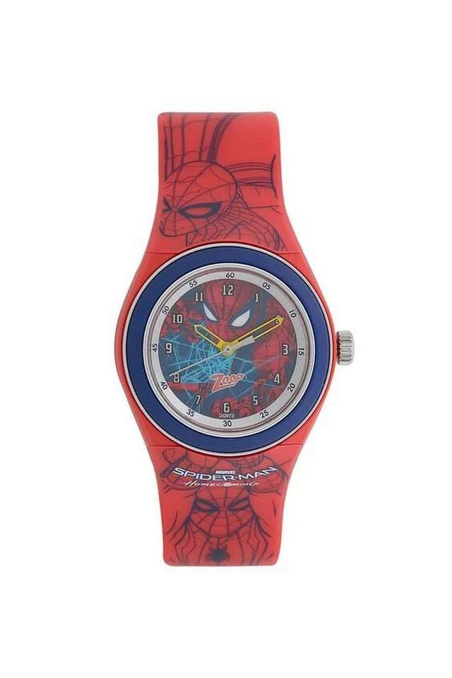 Buy Zoop NoColour Spider Man 44 mm Black Dial Polyurethane