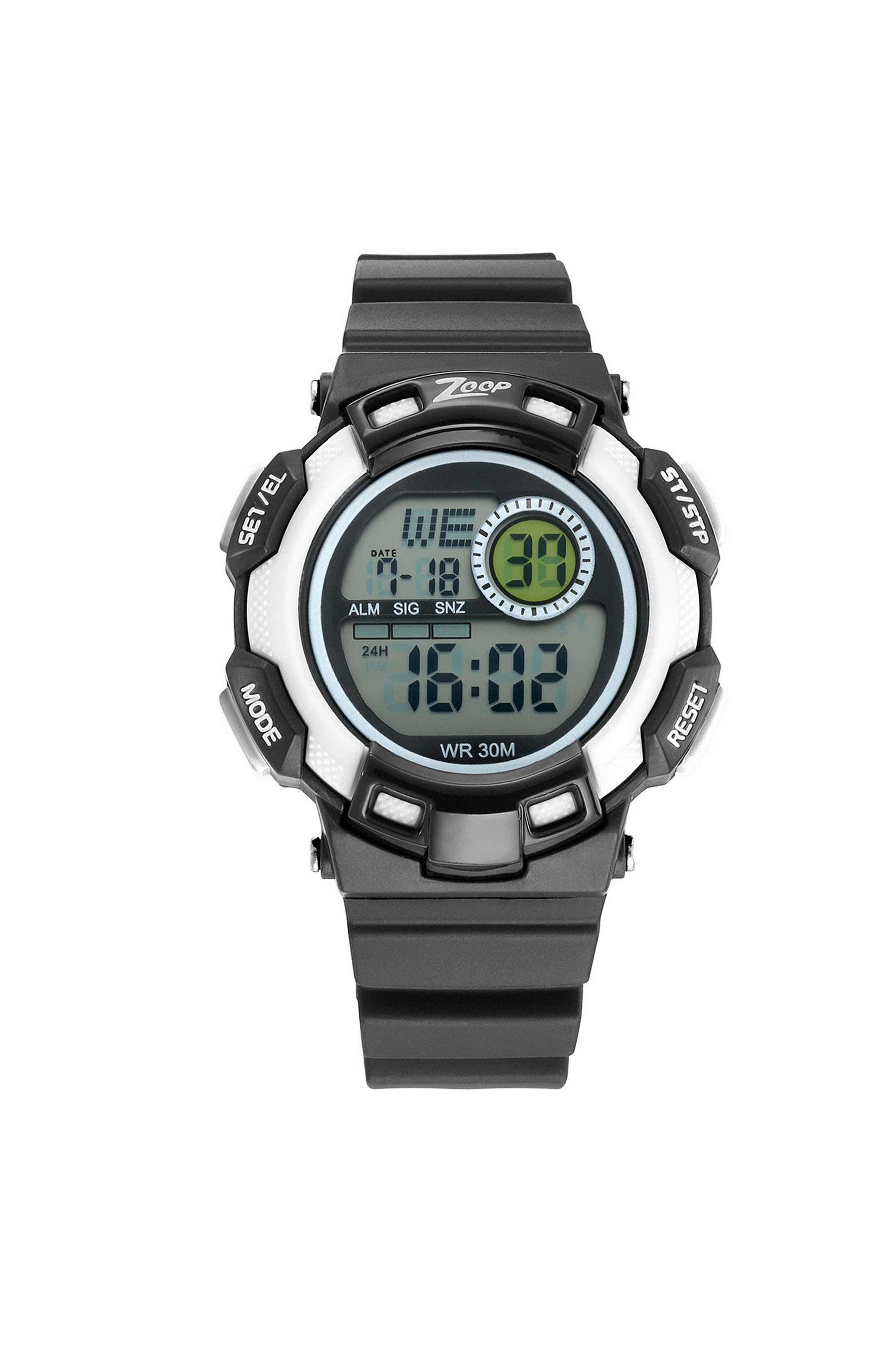 38-mm-Digital-Automatic-Watch-For-Boys---Grey-Dial-with-Black-Plastic-Strap-(NT16009PP01)