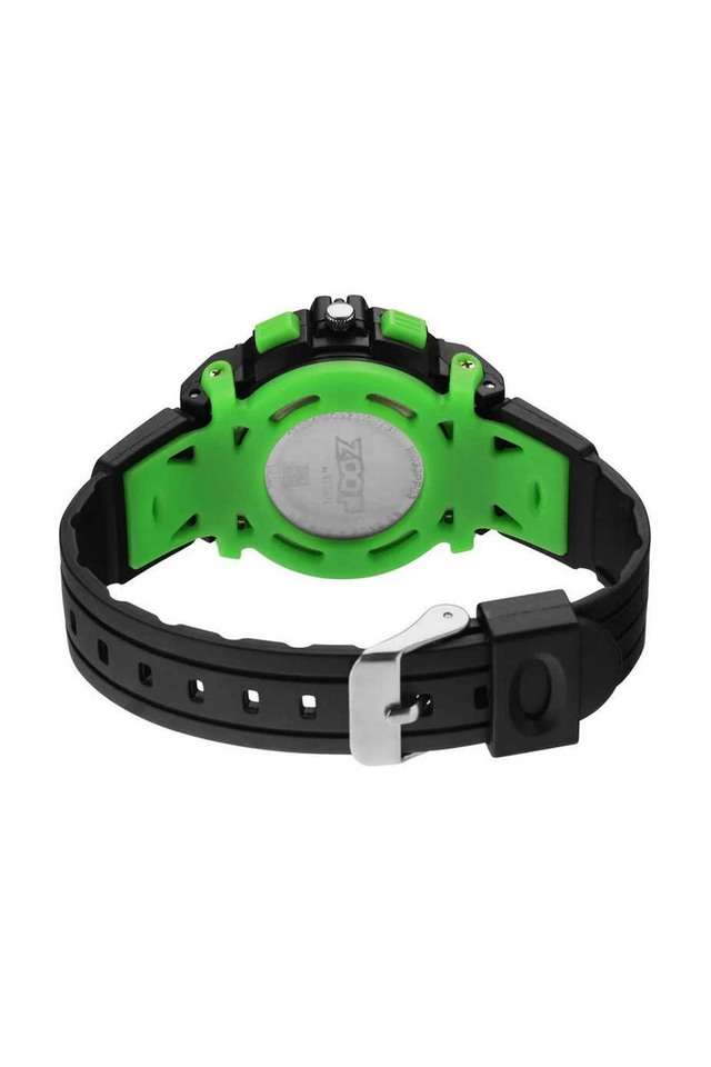 ANA-DIGI-II-42-x-38-x-16-mm-Black-Dial-Polyurethane-Analogue-Watch-For-Men---16033PP03W