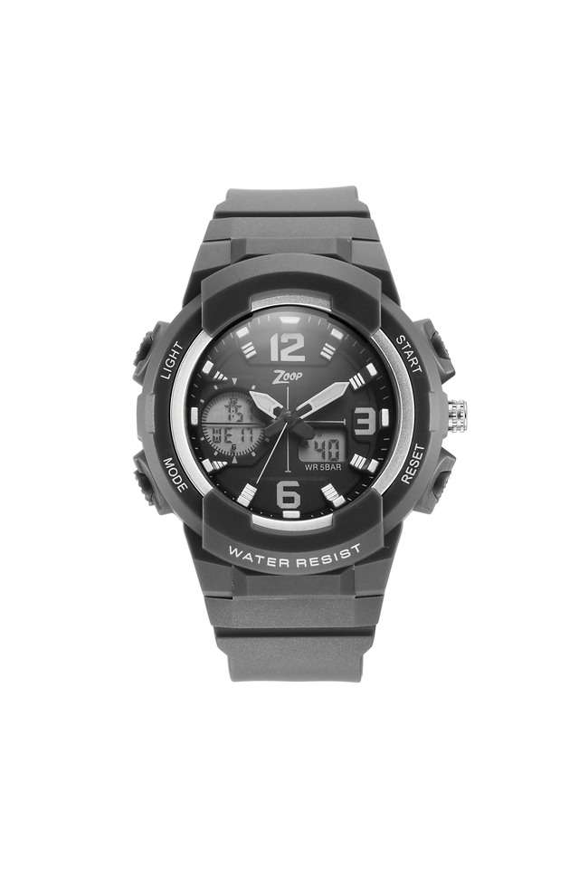 Kids-44.1-x-44.1-x-19-mm-Black-Dial-Plastic-Analog-Digital-Watch---26026PP04W