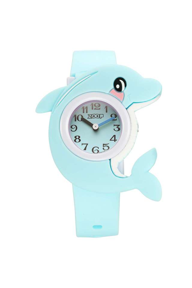 Friends-from-Nature-4-38.5-mm-Blue-Dial-Polyurethane-Analogue-Unisex-Watch---26045PP01