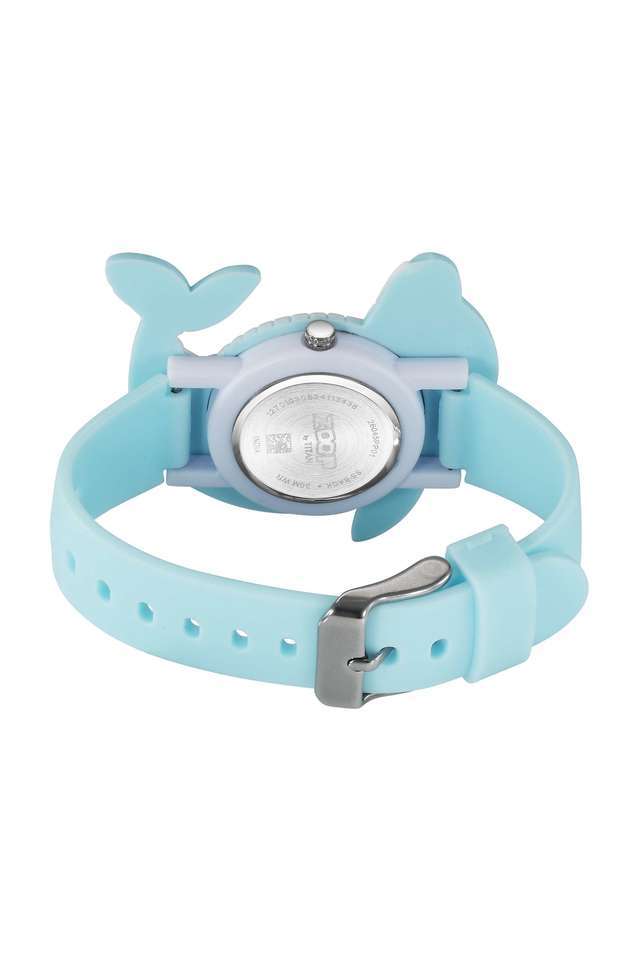 Friends-from-Nature-4-38.5-mm-Blue-Dial-Polyurethane-Analogue-Unisex-Watch---26045PP01