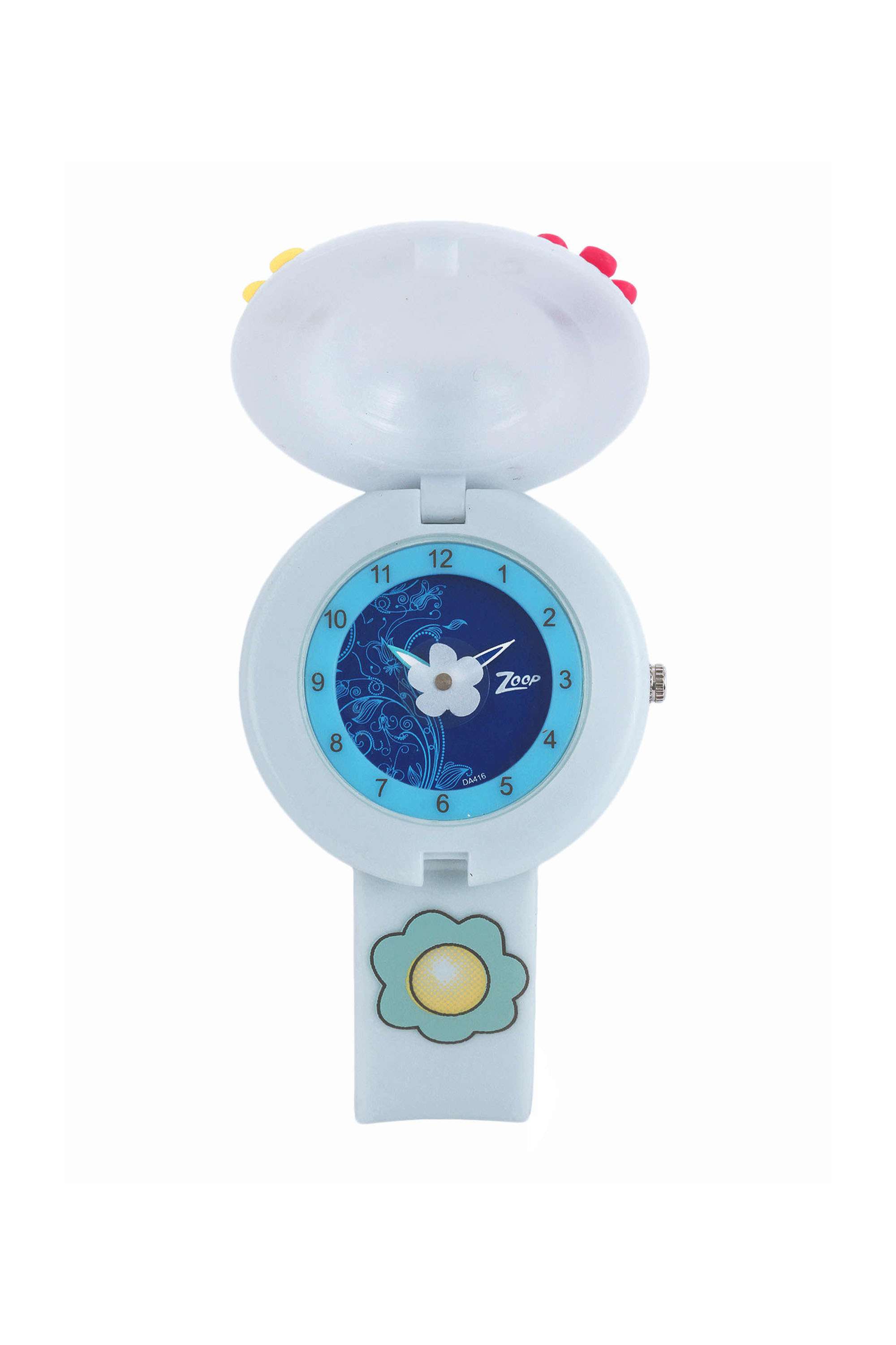 36-mm-Quartz-Analogue-Watch-For-Girls---Blue-Dial-with-Blue-Plastic-Strap-(NTC4032PP02)
