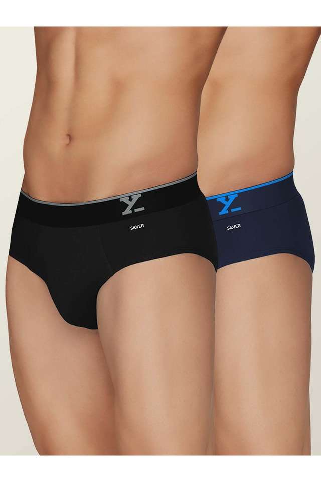 Buy XYXX Multicolor Solid Cotton Regular Fit Men's Briefs